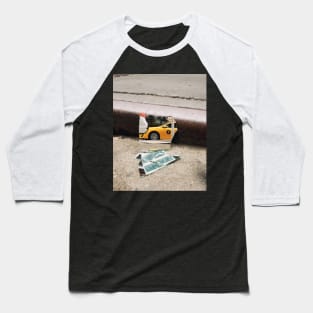 New York Yellow Taxi Baseball T-Shirt